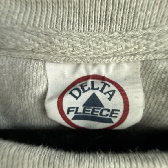 Delta Fleece 90s “America Land of Liberty” Graphic Sweatshirt Fleece Pullover - Picture 3 of 4